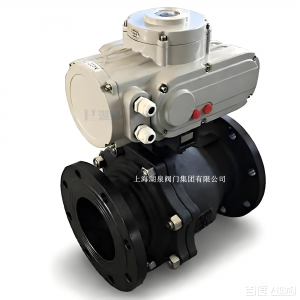 電動球閥DN50，PN10，手柄式；304不銹鋼